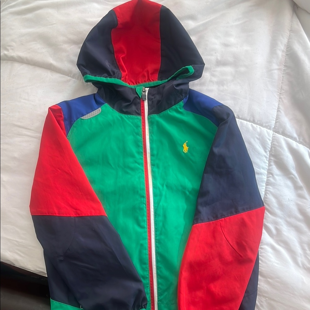 Polo by Ralph Lauren Kids Jacket - Red, Green, and Blue